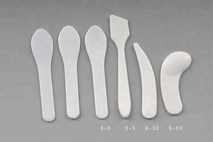 makeup tools small spatula plastic cream spatula