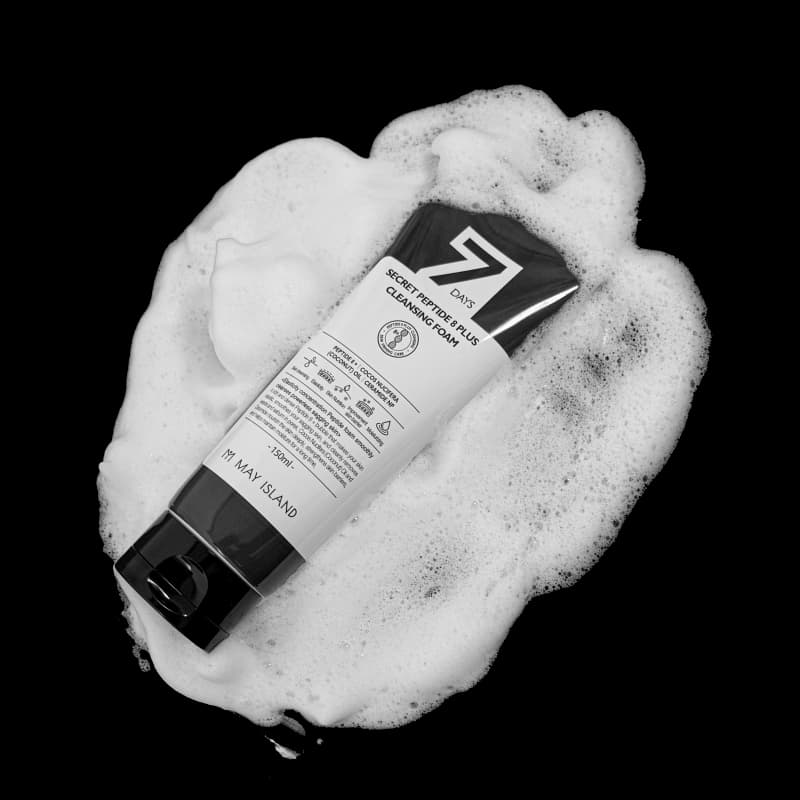 [MAY ISLAND] 7DAYS SECRET PEPTIDE 8 PLUS CLEANSING FOAM 30ml / 150ml 
