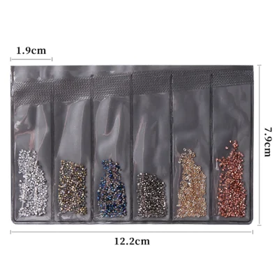 Mixed Colors Shiny Crystal Jewellery Micro Nail Art Rhinestones