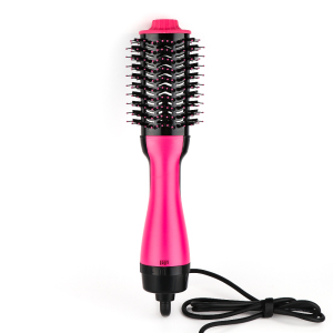 Multiple Heat Setting 1000W Hair Dryer Hot Air Brush Styler And Volumize Electric Hot Air Brush Dryer 5 In 1