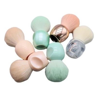 New Product Mushroom Nail Dust Cleaning Brush Candy Color Mini Cute Manicure Brush Cleaning Brush Beauty Tool Soft Hair Loose Powder Blush Makeup Brush