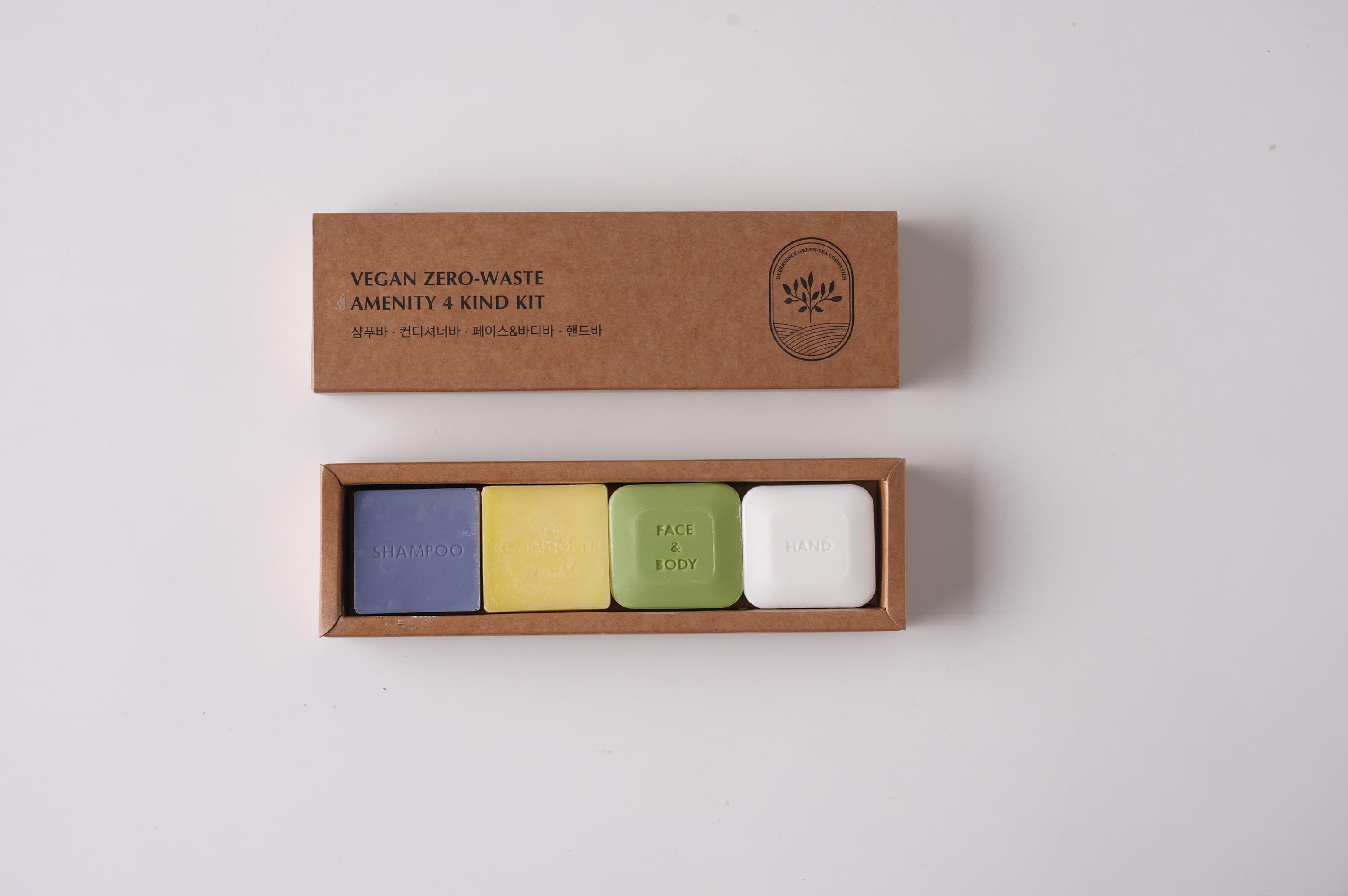 Osuller Zero-waste Amenity Soap 4 kind kit