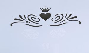 PET reusable makeup stencil for airbrush tattoo and face paint