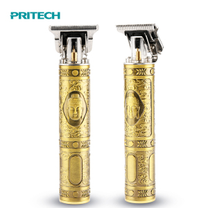 PRITECH Zero-Cut Blade Cordless Rechargeable Hair Trimmer USB Charge Hair Clipper