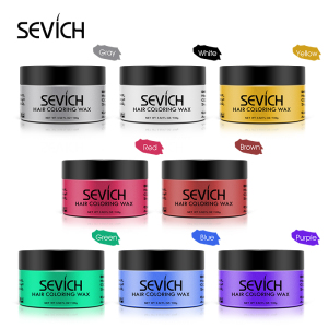 Private Label Available Fashion Hair Wax Styling Temporary Hair Color Wax