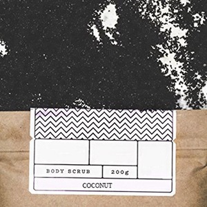 Private Label Coffee Body Scrub with Coffee, Coconut Oil