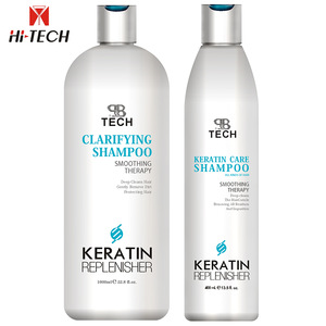 Private label wholesale professional Brazilian clarifying deep cleaning complex smoothing bio keratin hair shampoo