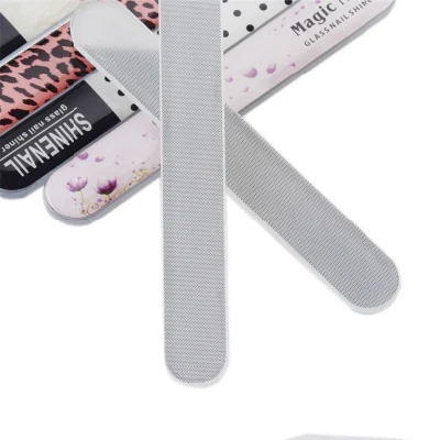 Professional Custom Double Side Disposable Nail File Japan Sandpaper Nail File NF7038