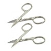 Professional Manicure Scissors Makeup Tools for Nail Eyebrow Nose Eyelash Cuticle Curve Pedicure