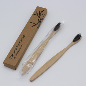RoHs Approved Eco Friendly Adult  Soft Bristle Biodegradable Bamboo toothbrush