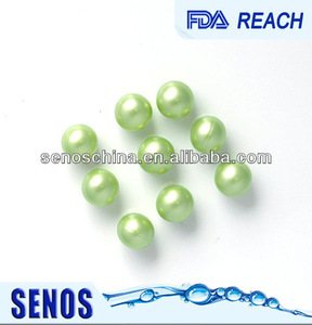 shaped bath oil beads