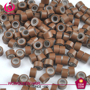 Silicone Micro Rings 1000 Pcs/bottle 5.0mm*3.0mm*3.0mm Hair Extension Tools Silicone Micro Beads/Rings/Links/Tubes