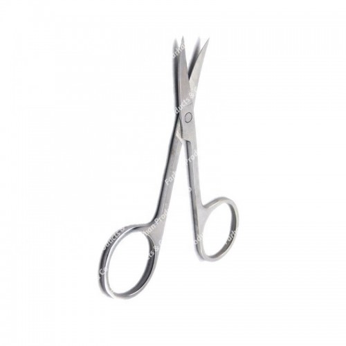 Stainless Steel Curved Dead Skin Remover Pedicure Scissors Nail Cuticle Nipper Nail Tool Eyebrow Small Scissors