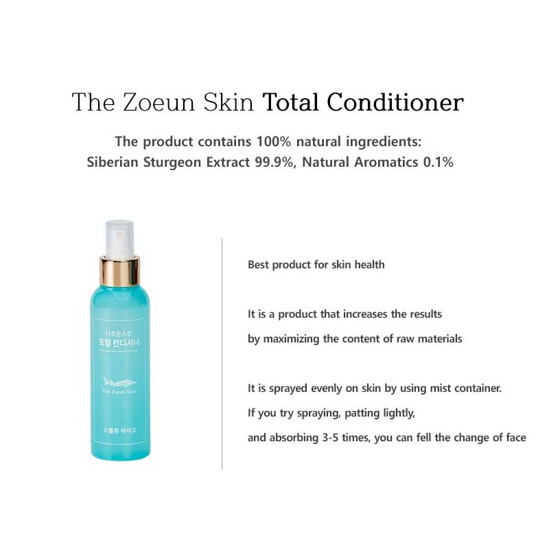The Zoeun Skin Total Conditioner , K-Beauty Skin Care (Sturgeon Cosmetics)