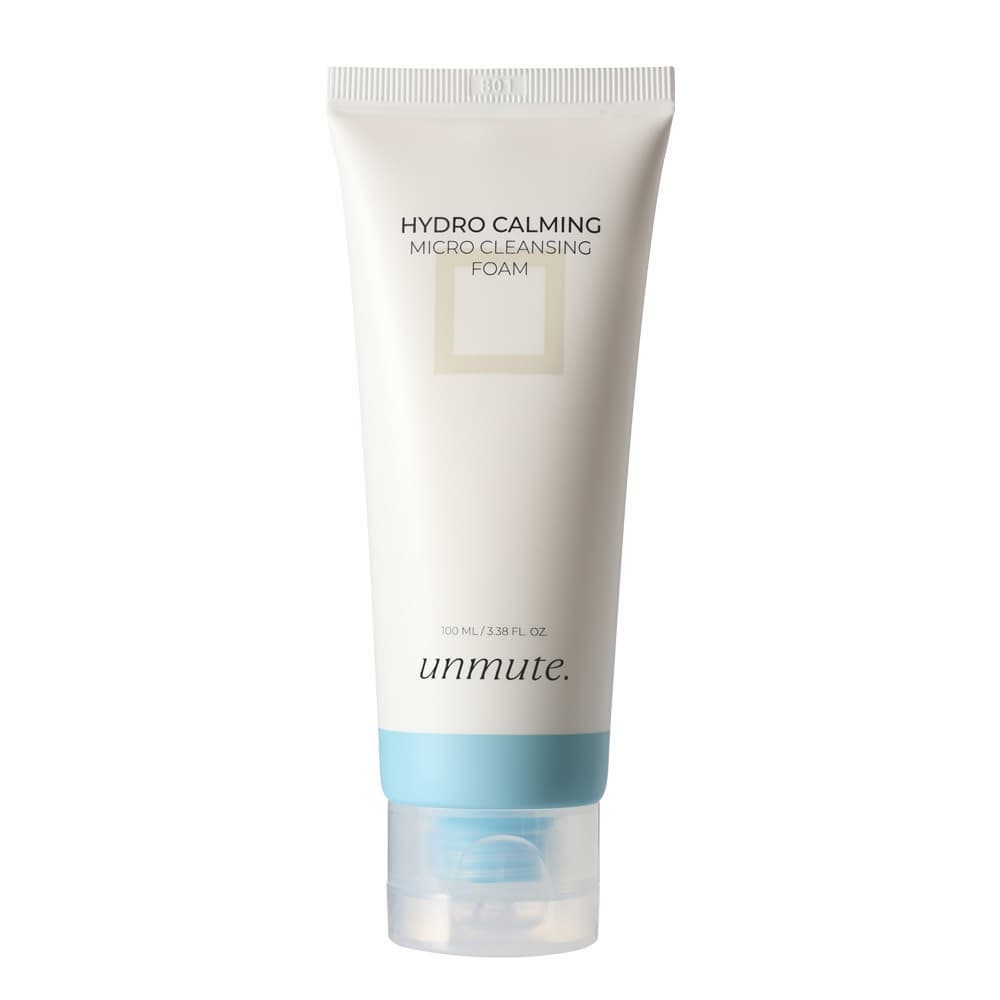 Unmute Hydro Calming  Micro Cleansing Foam 100ml / Facial cleanser/ Acne &amp; Sensitive