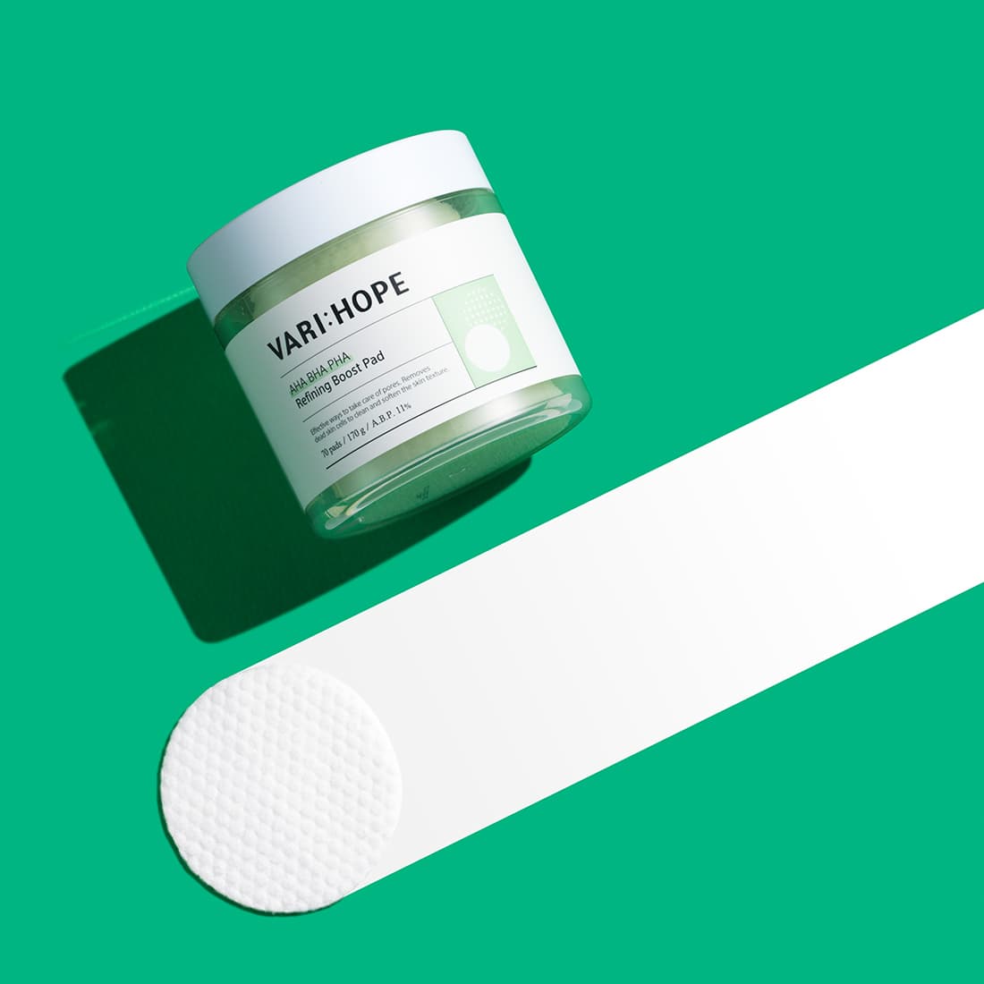 VARIHOPE AHA BHA PHA Refining Boost Pad