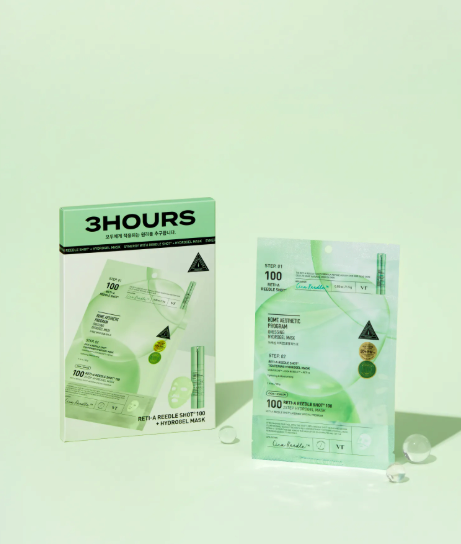 VT COSMETICS Reti-A Reedle Shot 100 2-Step Hydrogel Mask
