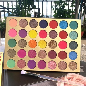 Wholesale Custom Your Own Brand Makeup Eye Shadow Palette Private Label Makeup Eyeshadow Palette