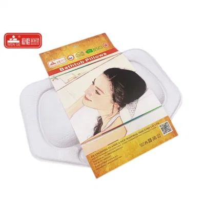 Wholesale Eco -Friendly Bathtub SPA Bath Tub Pillow Set Headrest Bath Pillows with Suction Cups