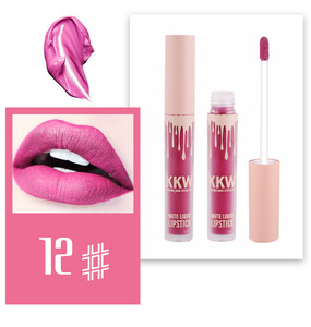 Wholesale Matte Custom Lip Glaze Make Own Brand Vegan Cosmetics No Label Liquid Makeup Low MOQ Private Label Lip Gloss