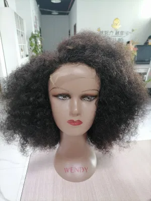 Wholesale Wig Curly Human Hair Head Band Wigs High Quality