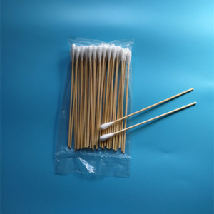 Wooden Stick Disposable Cotton Swab For Ear Cleaning