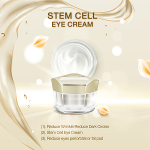 Wrinkle Eye Cream with Bio Stem Cell for Women Reduce Dark Circle and Fat of Eye Area Fragance Free 15 g