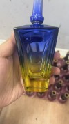 80ML perfume glass bottles with color spray finishing