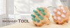 Wooden jade head massage,head massager scalp,hair portable head spa