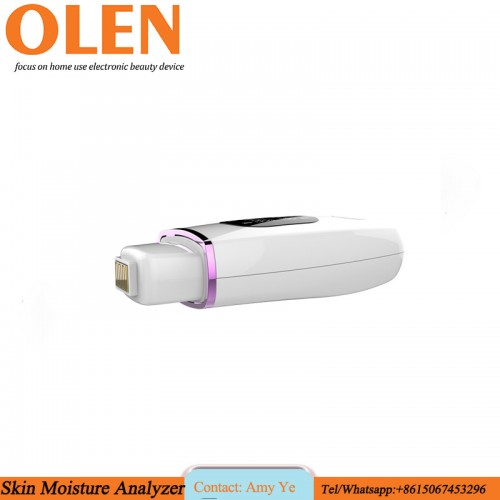 Electrical facial testing skin moisture water soft oil tester