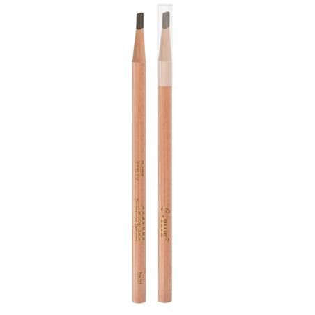 wooden square eyebrow pencil beauty Pen sweat proof cosmetic hard lead old fashioned