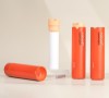 45ML Red Rotating Replaceable Inner Liner Airless Bottle Eco-friendly Refillable Vacuum Dispenser