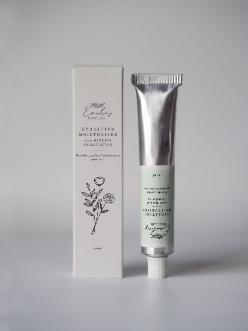 Anti-wrinkle Hydrating Moisturiser Face Cream for Dry and Acne Prone Skin with Poppy Seed Oil and Natural Ingredients for Soft Skin, 50 ml