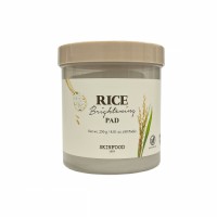 [SKINFOOD RICE BRIGHTENING PAD]Korean Beauty Korean skin care Korean Cosmetics Cruelty-Free Toner Pads Brightening Dark Spots