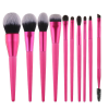 Private Label Cosmetic Make up Brush Set Professional Makeup Brush Kit Pink Makeup Brushes Set with Logo Customized 10 PCS