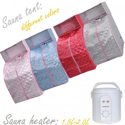 Portable Steam sauna room with headcover,the personal care hot therapy wet bath beauty equipment for family