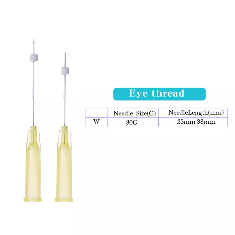 High Quality Face Lifting Eye Brow Screw Cog Mono Blunt Double Needle Lips Nose Pdo Plla Threads