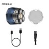 Fanke FK-8750 Magnetic Blade Shaver Bald Men USB Beauty Device Waterproof Facial Rotary Electric Shaver