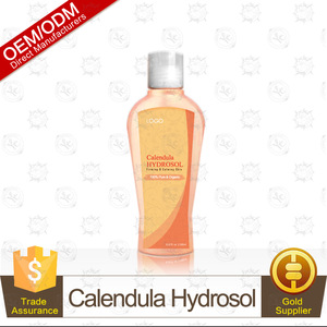 100% Pure and Organic Calendula Hydrosol(Flower Water, Floral Water, Hydrolats)235ml Firming and Calming Skin OEM Supply