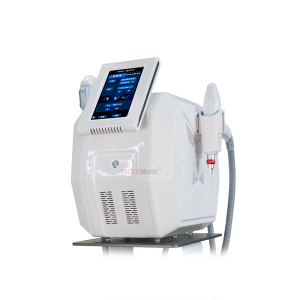 2021 new products 2 In 1 Soprano Ice IPL E-light Q Switched ND Yag Laser Tattoo Removal Portable IPL Hair Removal Machine