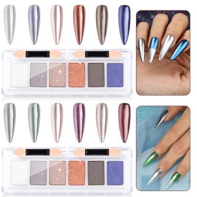 2023 Hot Sale High Quality Press on Nails Wholesale Artificial Fingernails Nail Mirror Powder Acrylic Nail Powder