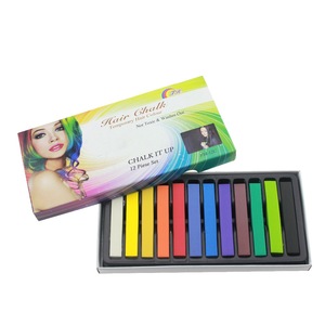 36 QUALITY COLOUR SOFT TEMPORARY HAIR CHALKS DYE- WASH OUT Popular