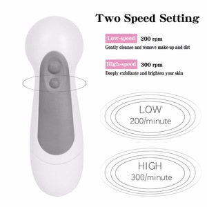 5 in 1 Electric Facial Cleansing Brush Massager Personal Care Appliance Blackhead Acne Powered Devices Brush AE-805C