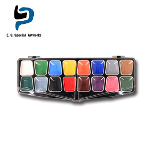Art party Face & Body Paint Kit Professional Palette , Non-Toxic & Hypoallergenic ,Easy to Apply & Remove , Plastic Box