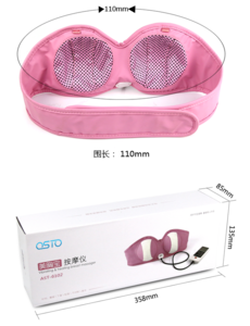 Best selling rechargeable heating breast care enhance massager AST-6012