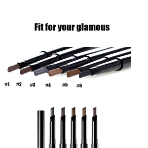 Best Waterproof Thin Oem Organic Private Label Flat Eyebrow Pencil