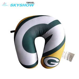 Cheap U Shape Lovely Comfortable Neck Pillow Filled With Polystyrene Beads Travel Pillow Airplane