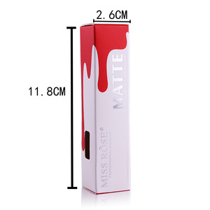 Chinese Cosmetics Manufacturer Private Label Custom Liquid Lipstick Matte Long Lasting Waterproof  Lip Gloss