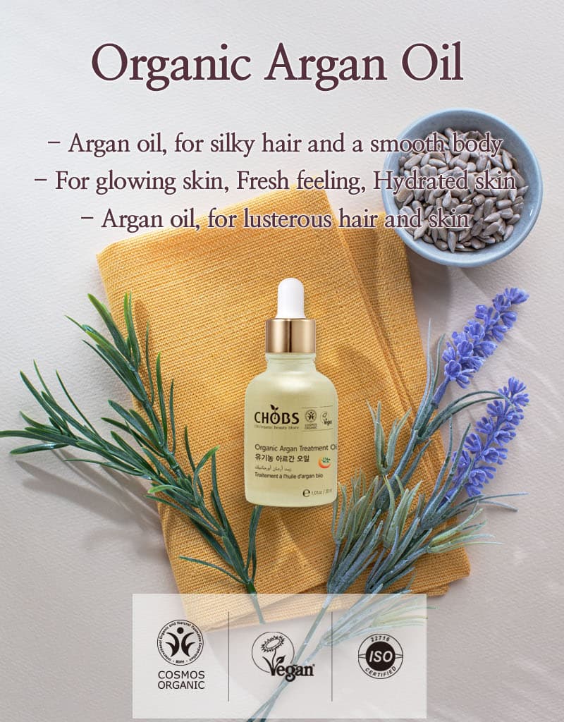 CHOBS Organic Argan Treatment Oil 30ml