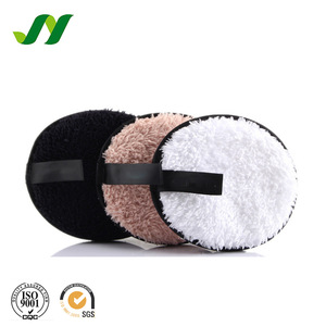 Colorful Microfiber Bamboo Facial Cellulose Make Up Cosmetic Powder Sponge Puff